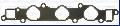Uszczelka, kolektor dolotowy, MULTILAYER STEEL13103800, AJUSA w ofercie sklepu e-autoparts.pl 