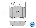 Klocki hamulcowe - komplet, MEYLE-ORIGINAL: True to OE.025 211 9715, MEYLE Products w ofercie sklepu e-autoparts.pl 