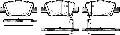 Klocki hamulcowe - komplet21356.02, ROADHOUSE w ofercie sklepu e-autoparts.pl 