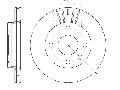 Tarcza hamulcowa6096.10, ROADHOUSE w ofercie sklepu e-autoparts.pl 