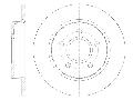 Tarcza hamulcowa6846.00, REMSA w ofercie sklepu e-autoparts.pl 
