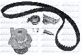 Pompa wodna + zestaw paska rozrząduKD110, DOLZ w ofercie sklepu e-autoparts.pl 
