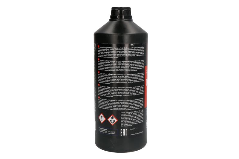 Płyn hamulcowy DOT4 (1L) [dry (suchy): 270°C, wet (mokry): 163°C, lepkość: 1315mm²/se PFB401SE TRW