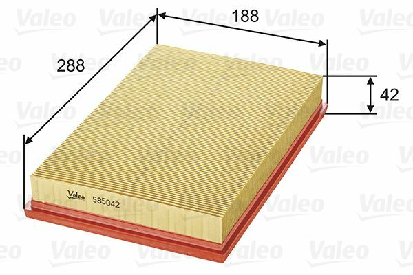 585042 Filtr powietrza VALEO