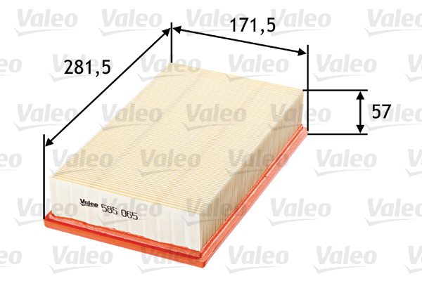 585065 Filtr powietrza VALEO