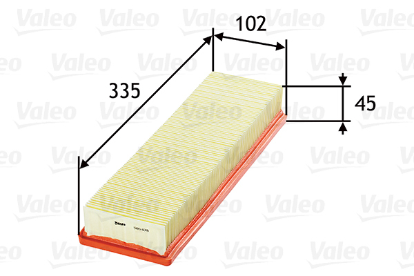 585078 Filtr powietrza VALEO