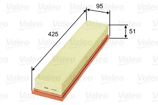 585080 Filtr powietrza VALEO