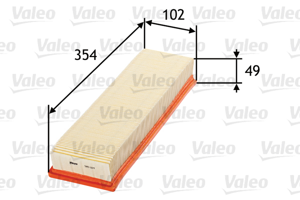 585114 Filtr powietrza VALEO