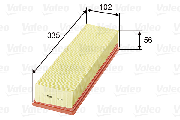 585130 Filtr powietrza VALEO