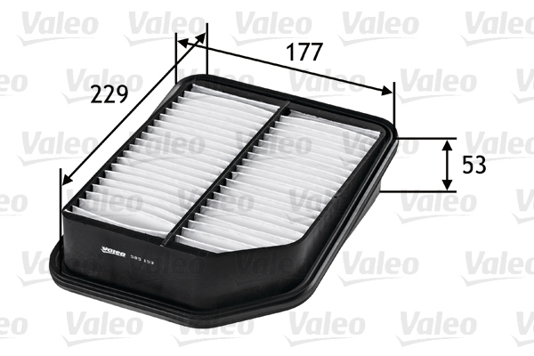 585153 Filtr powietrza VALEO