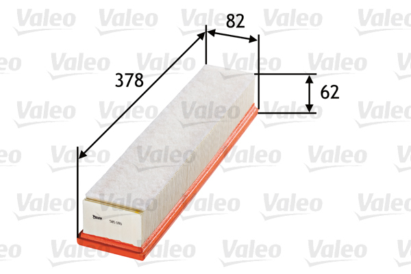 585180 Filtr powietrza VALEO