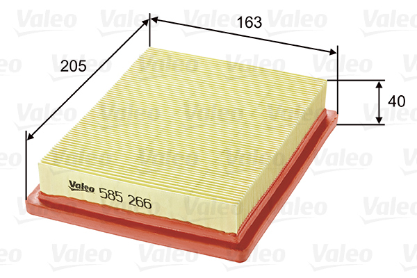 585266 Filtr powietrza VALEO
