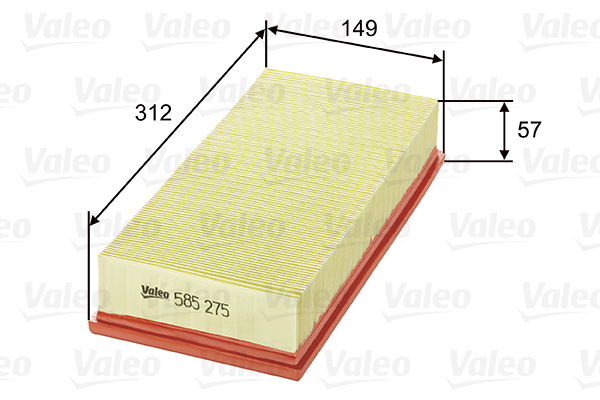 585275 Filtr powietrza VALEO