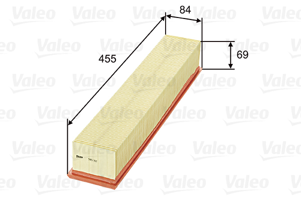 585312 Filtr powietrza VALEO