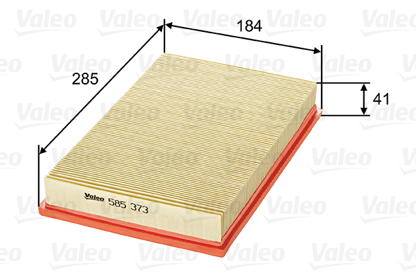 585373 Filtr powietrza VALEO