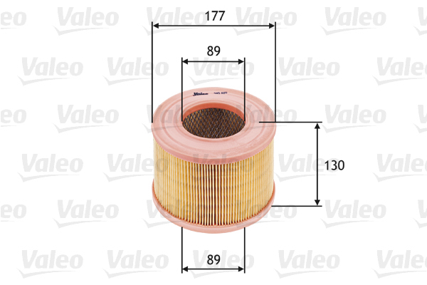 585605 Filtr powietrza VALEO