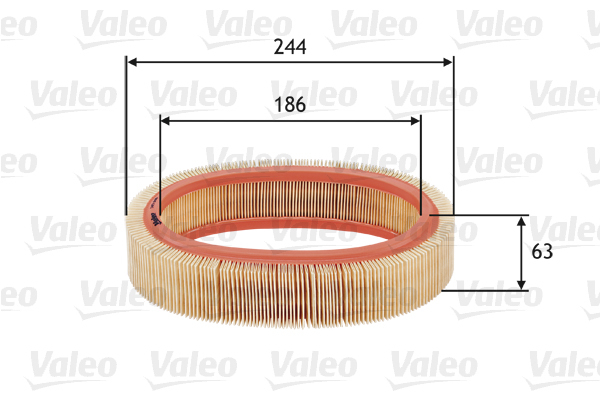 585606 Filtr powietrza VALEO