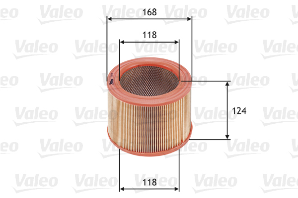 585621 Filtr powietrza VALEO
