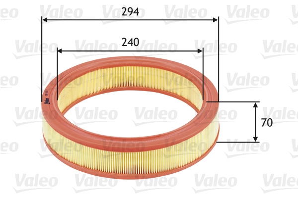 585633 Filtr powietrza VALEO