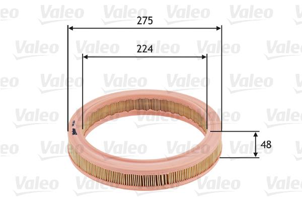 585657 Filtr powietrza VALEO