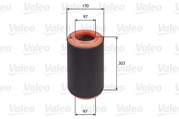 585695 Filtr powietrza VALEO