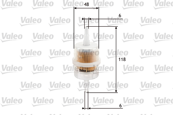 587011 Filtr paliwa VALEO