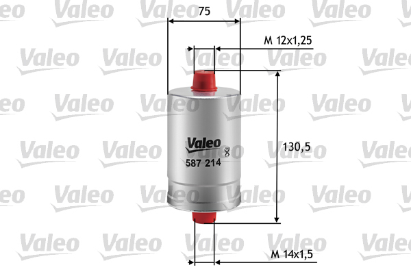 587214 Filtr paliwa VALEO
