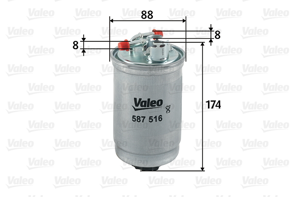 587516 Filtr paliwa VALEO