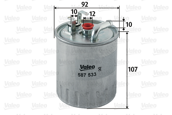 587533 Filtr paliwa VALEO