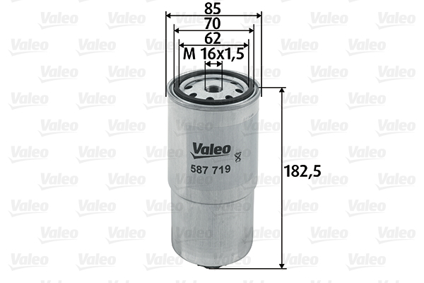 587719 Filtr paliwa VALEO