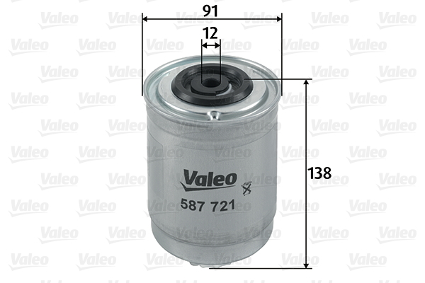587721 Filtr paliwa VALEO