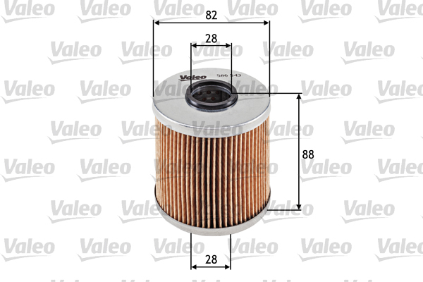 586543 Filtr oleju VALEO