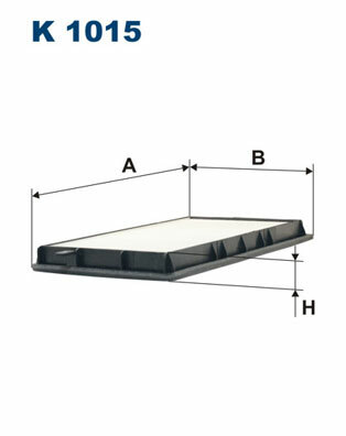 Filtr kabinowy przeciwpyłkowy K 1015 FILTRON WIX