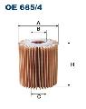 Filtr olejuOE 685/4, FILTRON WIX w ofercie sklepu e-autoparts.pl 