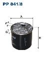 Filtr paliwaPP 841/8, FILTRON WIX w ofercie sklepu e-autoparts.pl 