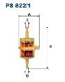 Filtr paliwaPS 822/1, FILTRON WIX w ofercie sklepu e-autoparts.pl 