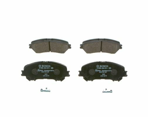 Klocki hamulcowe - komplet 0 986 424 011 BOSCH