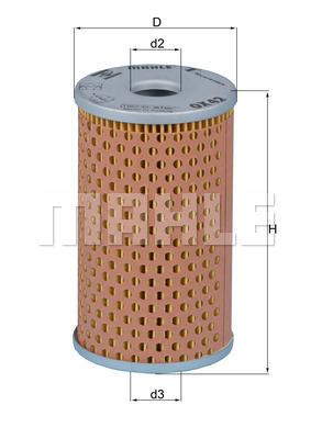 Filtr oleju OX 42 KNECHT