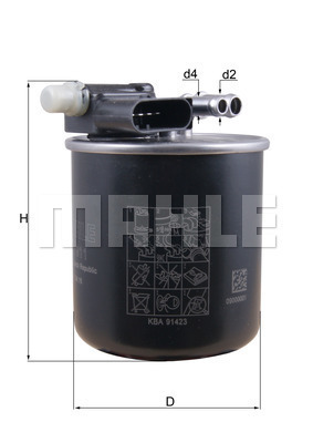 Filtr paliwa KL 911 KNECHT
