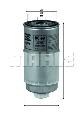 Filtr paliwaKC 69, KNECHT w ofercie sklepu e-autoparts.pl 