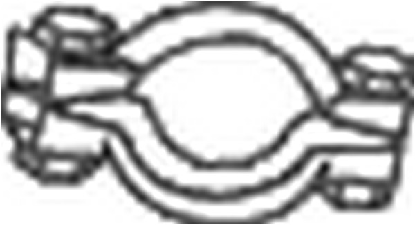 Część zaciskowa, układ wydechowy 254-950 BOSAL INTERNATIONAL N.V.
