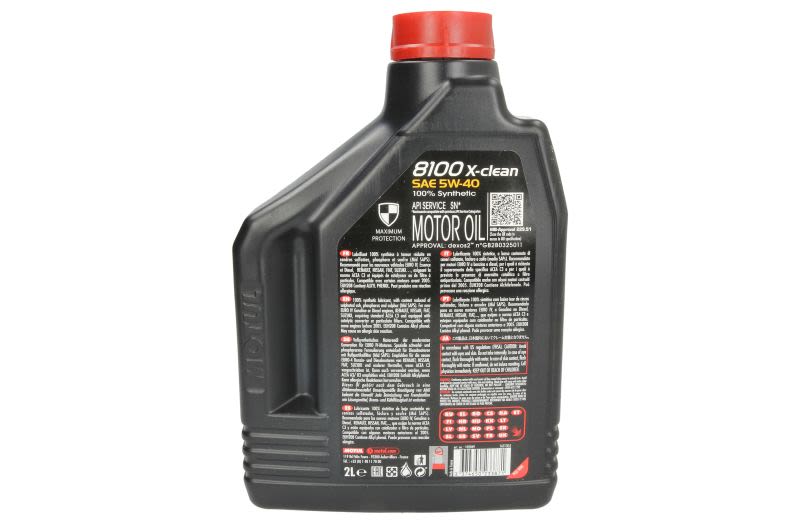 Olej, 8100 X-CLEAN 5W40 102049 MOTUL