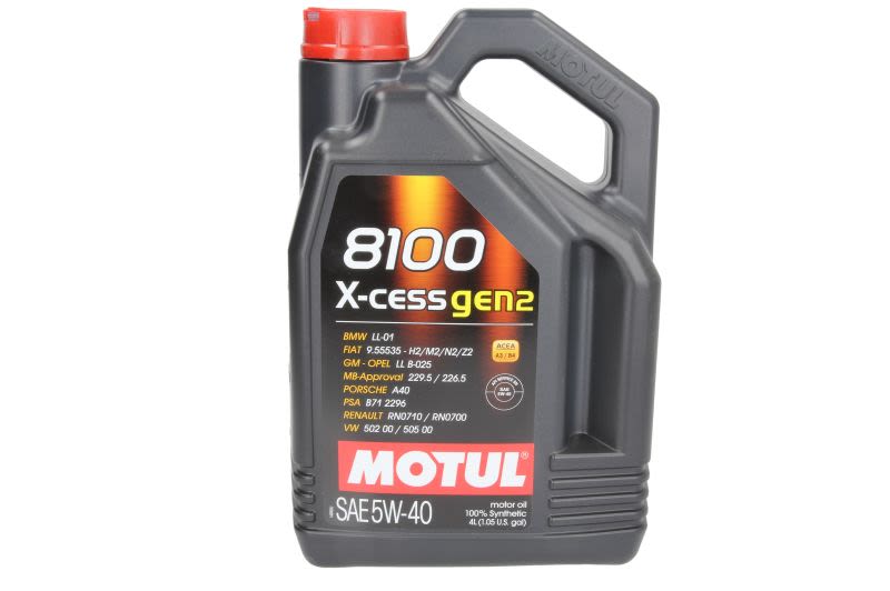 Olej silnikowy, 8100 X-CESS GEN2 5W-40 109775 MOTUL