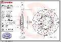 Tarcza hamulcowa, BREMBO XTRA LINE09.B352.1X, BREMBO w ofercie sklepu e-autoparts.pl 