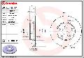 Tarcza hamulcowa, COATED DISC LINE09.C648.11, BREMBO w ofercie sklepu e-autoparts.pl 