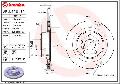 Tarcza hamulcowa, COATED DISC LINE09.D112.11, BREMBO w ofercie sklepu e-autoparts.pl 