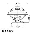 Termostat układu chłodzenia4176.85D, WAHLER w ofercie sklepu e-autoparts.pl 