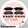 Klocki hamulcowe - komplet24465.190.1, ZIMMERMANN w ofercie sklepu e-autoparts.pl 