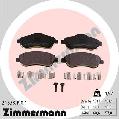 Klocki hamulcowe - komplet24638.190.1, ZIMMERMANN w ofercie sklepu e-autoparts.pl 